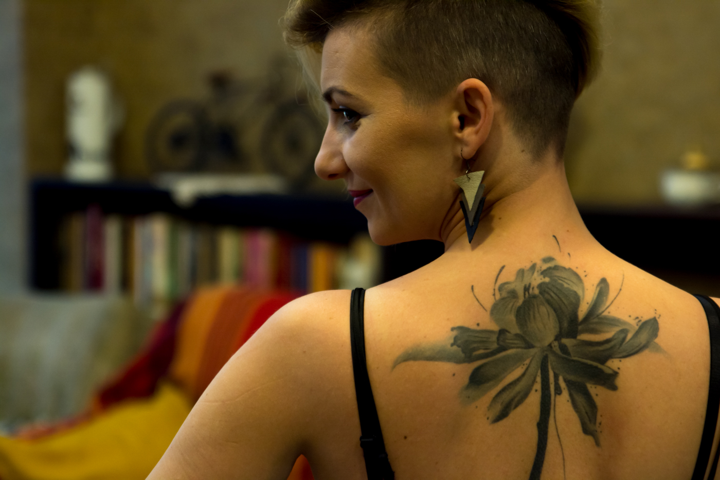 proiect fotografii tatuaje portret de femeie cu tatuaje